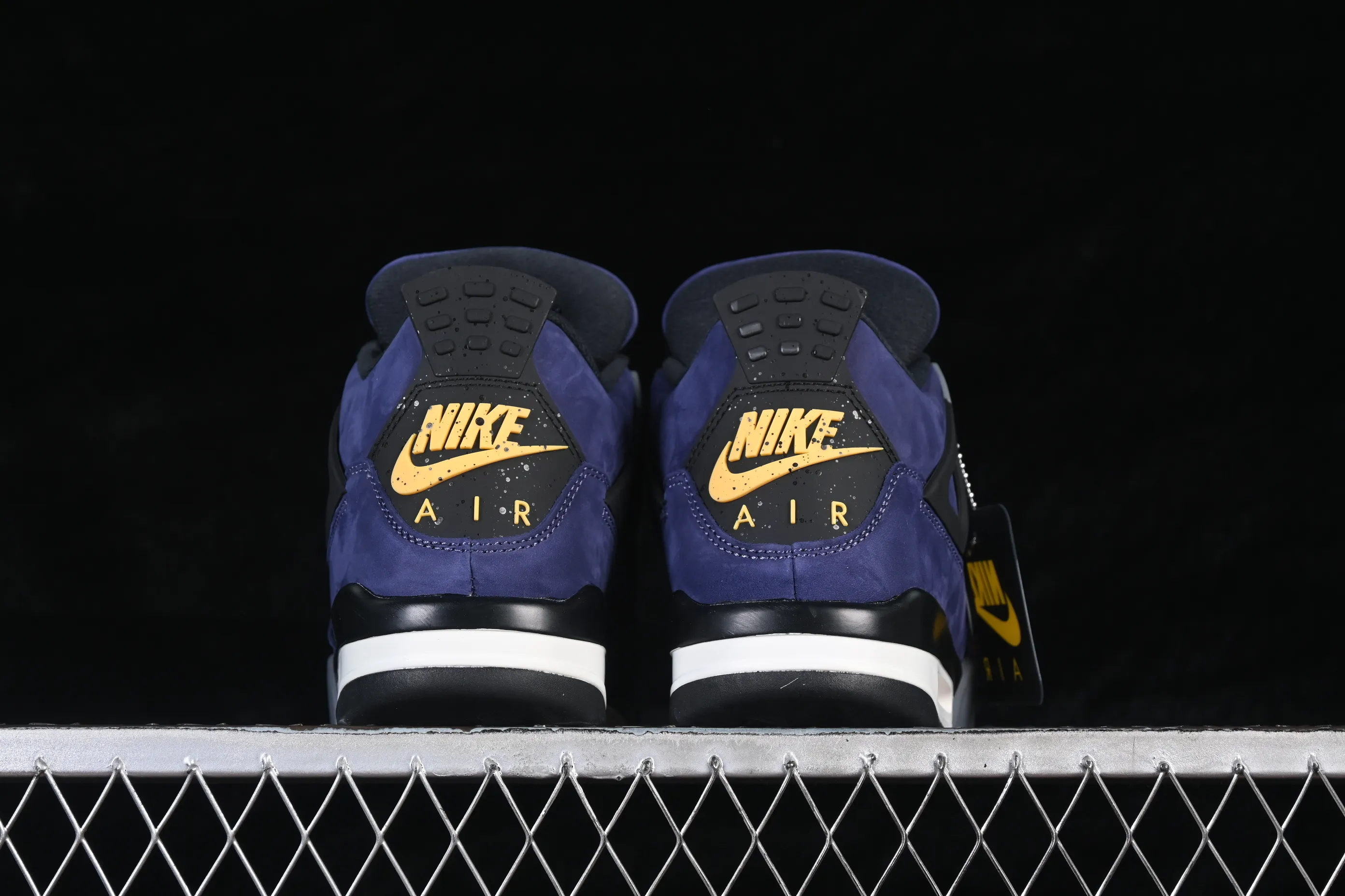 All categories Air Jordan Jordan series basketball shoes Air Jordan 4 TG version Air Jordan 4 Retro "Lakers" AJ4 Joe 4 Lakers Purple Gold FV5029-500